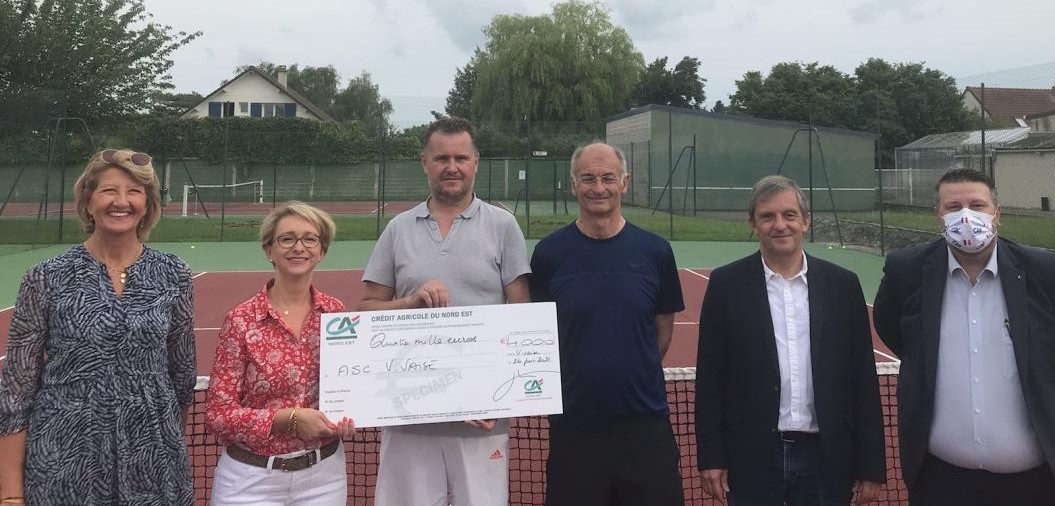  Laon Vivaise tennis club fondation credit agricole du nord est